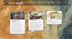 Desktop Screenshot of digital-earth-edu.net
